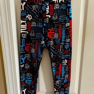 Lularoe 4th of July leggings